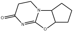 2H,6H-Cyclopent[4,5]oxazolo[3,2-a]pyrimidin-2-one,3,4,5a,7,8,8a-hexahydro-(9CI) 结构式