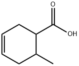 6-甲基-3-环己烯-1-羧酸 结构式