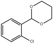 1,3-Dioxane,2-(2-chlorophenyl)-(9CI) 结构式