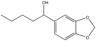 α-Butylpiperonyl Alcohol 结构式