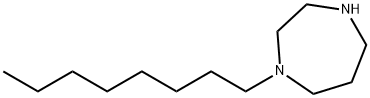 1-octyl-1,4-diazepane 结构式