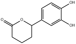 2H-Pyran-2-one,6-(3,4-dihydroxyphenyl)tetrahydro-(9CI) 结构式