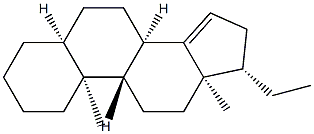 5β-Pregn-14-ene 结构式