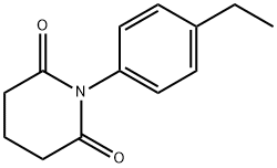 2,6-Piperidinedione,1-(4-ethylphenyl)-(9CI) 结构式