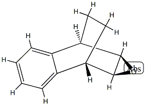 (1aα,7aα)-1a,2,7,7a-Tetrahydro-2β,7β-ethanonaphth[2,3-b]oxirene 结构式