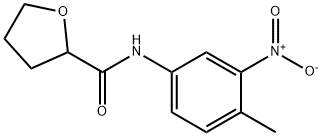 2-Furancarboxamide,tetrahydro-N-(4-methyl-3-nitrophenyl)-(9CI) 结构式