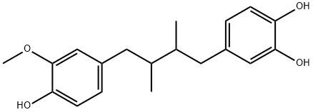 heminordihydroguaiaretic acid 结构式