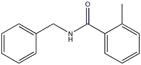 N-苄基-2-甲基苯甲酰胺 结构式