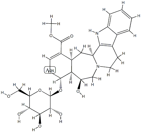 3Α-二氢卡丹宾碱 结构式