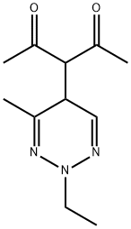 2,4-Pentanedione,3-(2-ethyl-2,5-dihydro-4-methyl-1,2,3-triazin-5-yl)-(9CI) 结构式