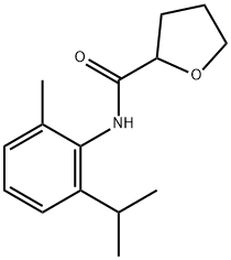 2-Furancarboxamide,tetrahydro-N-[2-methyl-6-(1-methylethyl)phenyl]-(9CI) 结构式