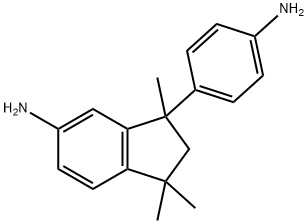 5(6)-1-(4-氨基苯基)-1,3,3-三甲基茚满 结构式