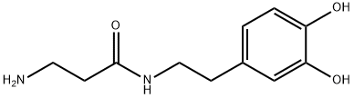 N(beta)-alanyldopamine 结构式