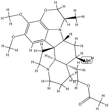 4,25-Secoobscurinervan-4-ol, 15,16-dimethoxy-22-methyl-, 21-acetate, ( 4beta,22alpha)- 结构式