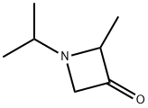3-Azetidinone,2-methyl-1-(1-methylethyl)-(9CI) 结构式