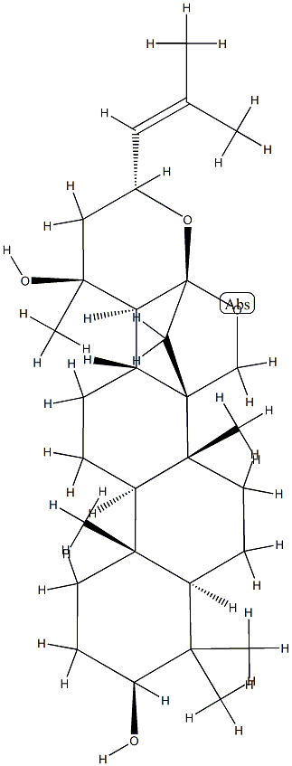 酸枣仁皂苷元 结构式