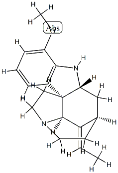 (14E)-14,19-Didehydro-12-methoxycondyfolan 结构式