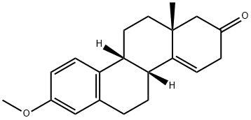 (9β)-3-Methoxy-D-homoestra-1,3,5(10),14-tetren-17-one 结构式