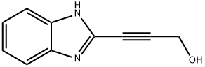 2-Propyn-1-ol,3-(1H-benzimidazol-2-yl)-(9CI) 结构式