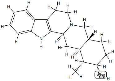 16α-Methylyohimban-17α-ol 结构式