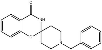 1'-benzylspiro<1,3-benzoxazin-2,4'-piperidin>-4(3H)-one 结构式