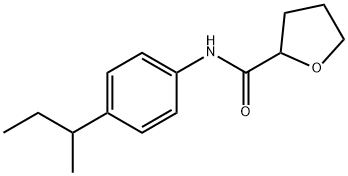 2-Furancarboxamide,tetrahydro-N-[4-(1-methylpropyl)phenyl]-(9CI) 结构式