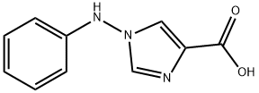 1H-Imidazole-4-carboxylicacid,1-(phenylamino)-(9CI) 结构式