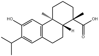 LAMBERTIC ACID;12-HYDROXY-8,11,13-ABIETATRIEN-19-OIC ACID 结构式
