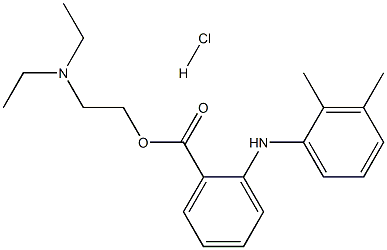 mefenamic acid diethylaminoethyl ester 结构式