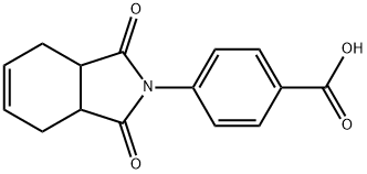 4-(1,3-dioxo-1,3,3a,4,7,7a-hexahydro-2H-isoindol-2-yl)benzoic acid 结构式