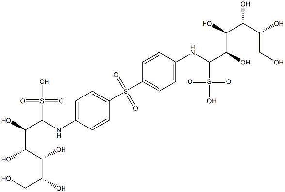 Glucosulfone (8CI) 结构式