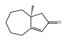 (S)-4,5,6,7,8,8a-Hexahydro-8aα-methylazulen-2(1H)-one 结构式