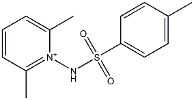 [(4-Methylphenyl)sulfonyl](2,6-dimethylpyridinio)amine anion 结构式