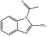 1H-Benzimidazol-2-amine,1-acetyl-(9CI) 结构式