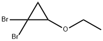 1,1-Dibromo-2-ethoxycyclopropane 结构式