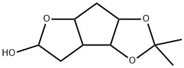 4H-Furo[3,2:3,4]cyclopenta[1,2-d]-1,3-dioxol-6-ol,hexahydro-2,2-dimethyl-(9CI) 结构式