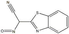 2-Benzothiazoleacetonitrile,alpha-nitroso-(9CI) 结构式