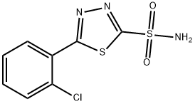 chlorzolamide 结构式