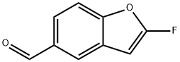 5-Benzofurancarboxaldehyde,2-fluoro-(9CI) 结构式