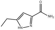 1H-Pyrazole-3-carboxamide,5-ethyl-(9CI) 结构式