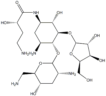 3'-deoxybutirosin A 结构式