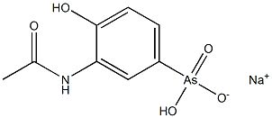 acetarsol sodium 结构式