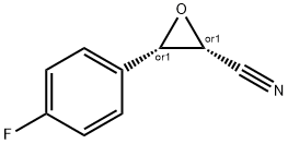 Oxiranecarbonitrile, 3-(4-fluorophenyl)-, (2R,3S)-rel- (9CI) 结构式