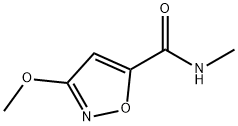 5-Isoxazolecarboxamide,3-methoxy-N-methyl-(9CI) 结构式