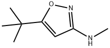 3-Isoxazolamine,5-(1,1-dimethylethyl)-N-methyl-(9CI) 结构式