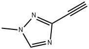3-乙炔基-1-甲基-1H-1,2,4-三唑 结构式