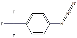 1-AZIDO-4-(TRIFLUOROMETHYL)BENZENE SOLUTION 结构式