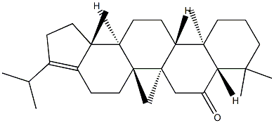 A'-Neo-5α-gammacer-17(21)-en-6-one 结构式