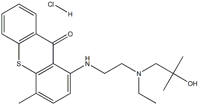 Becanthone hydrochloride 结构式