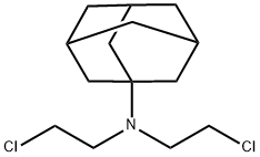 amantadine-N-mustard 结构式